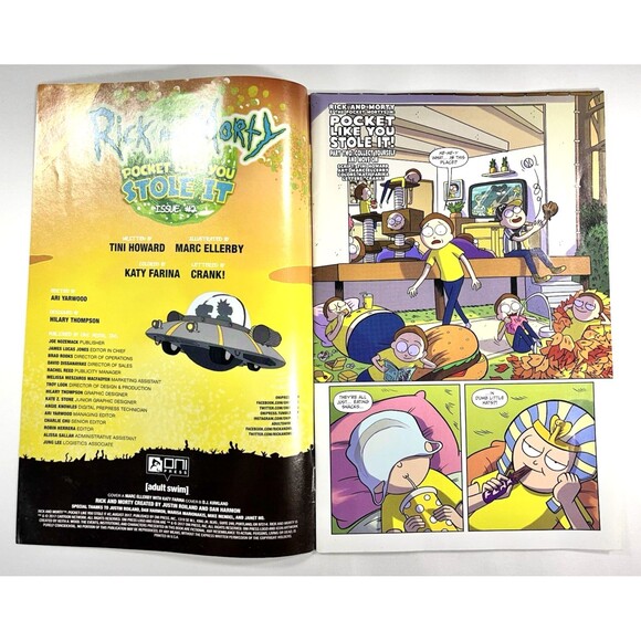 Rick and Morty: Pocket Like You Stole It #2 Oni Press Comic 2017 - Picture 4 of 8